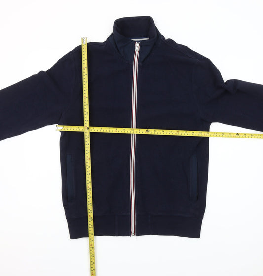 Tommy Hilfiger Men's Blue Full Zip Classic Sweatshirt M