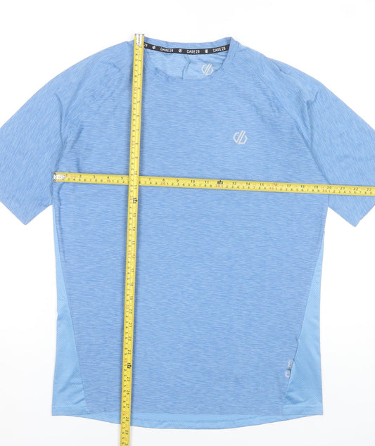Dare 2B Men's Blue Athletic T-Shirt M Lightweight Quick Dry