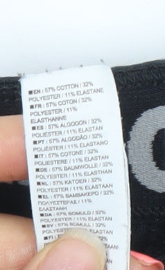 Nike Womens Black M Athletic Leggings Just Do It Sportswear