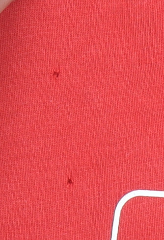 Puma Boys Red Graphic Logo T-Shirt 11-12 Years Cotton Short Sleeve