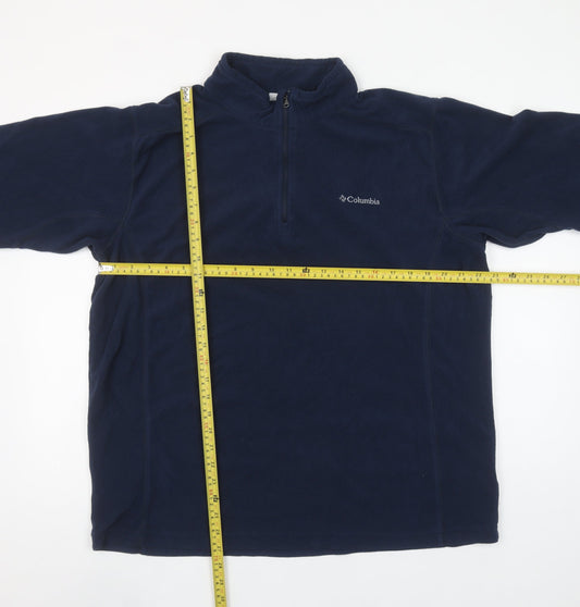 Columbia Women’s Navy Blue Fleece Pullover Sweatshirt XL