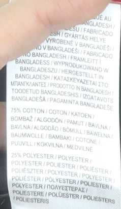 Firetrap Unisex Baby Black Jogger Trousers 18-24 Months Cotton Blend