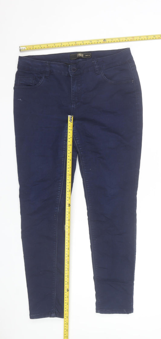 Dunnes Stores Women’s Blue Skinny Jeans Size 12 Slim Fit Denim