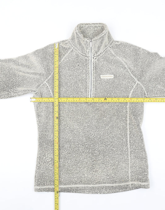 Craghoppers Women’s Grey 1/2 Zip Pullover Fleece UK 10