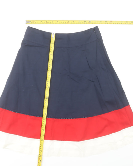 Womens UK Size 10 Tommy Hilfiger A-Line Twill Skirt