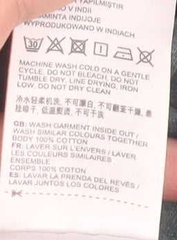 Superdry Men's Green Crew Neck Cotton T-Shirt Size L