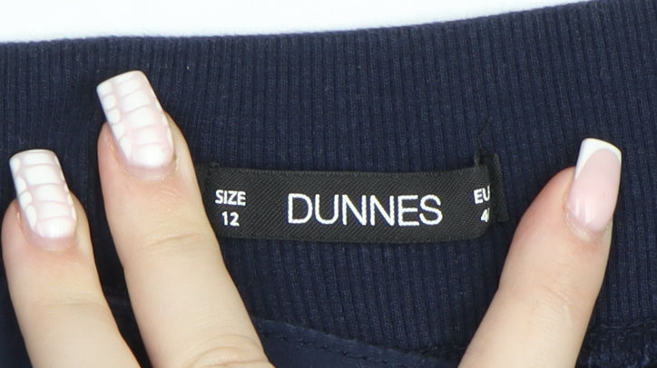 Dunnes Mens Navy Casual Chino Shorts Size 12 with Pockets