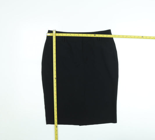 Marks and Spencer Women’s Black Knee Length Pencil Skirt Size M