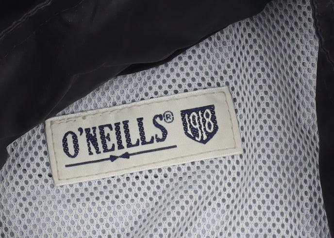 O'Neills Men's Black L Windbreaker Sports Jacket Lightweight