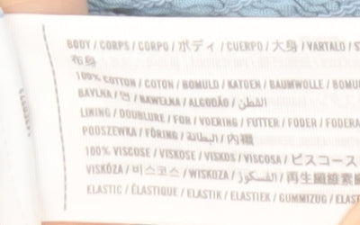 Abercrombie & Fitch Women’s Blue Floral Ruffle Mini Skirt Size M