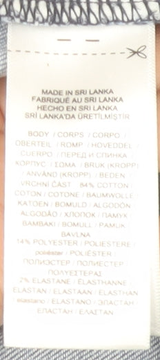 Ralph Lauren Women’s Blue Skinny Jeans Size 8 Mid Rise Denim