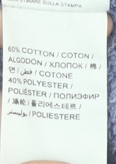 Superdry Women's Purple Pullover Hoodie Size S Cotton Blend