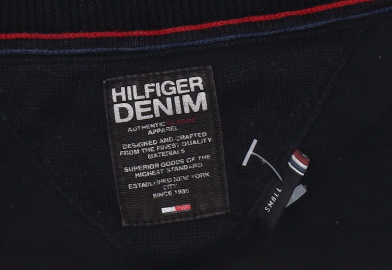 Womens UK Size S Tommy Hilfiger Black Pullover Jumper