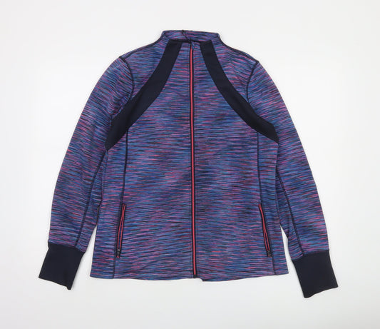 Additional front view of Dunnes women’s multicoloured, size UK 12, track jacket