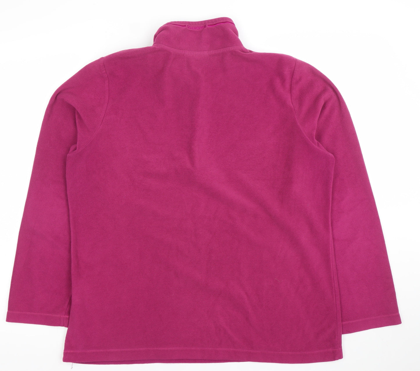 Craghoppers Women’s Pink Fleece Pullover 1/2 Zip Sweatshirt UK 14