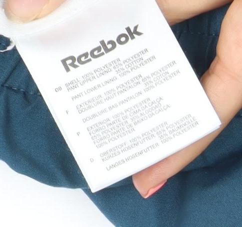 Reebok Men’s Blue XL Track Pants Lightweight Activewear Trousers