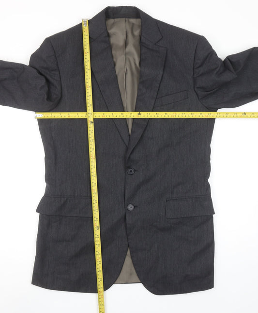 Marks and Spencer Mens Grey 38L Regular Fit Suit Jacket