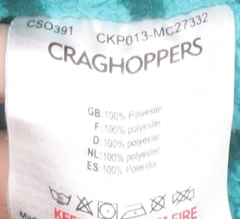 Craghoppers Girls Blue Hooded Waterproof Insulated Puffer Jacket 11-12 Years