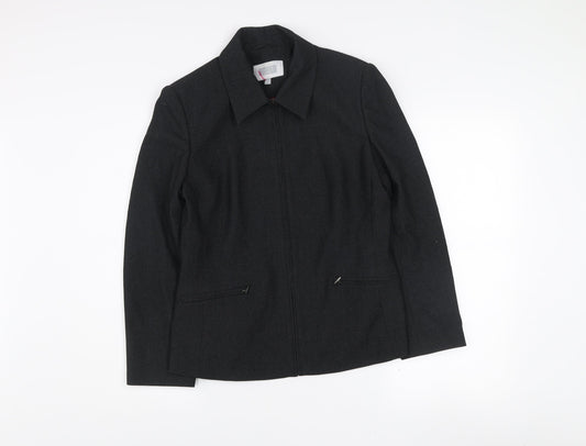 Womens UK Size 12 NEXT Black Basic Jacket