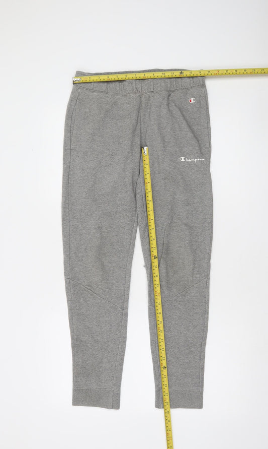Mens UK Size XS Champion Regular Fit Jogger Grey Trousers