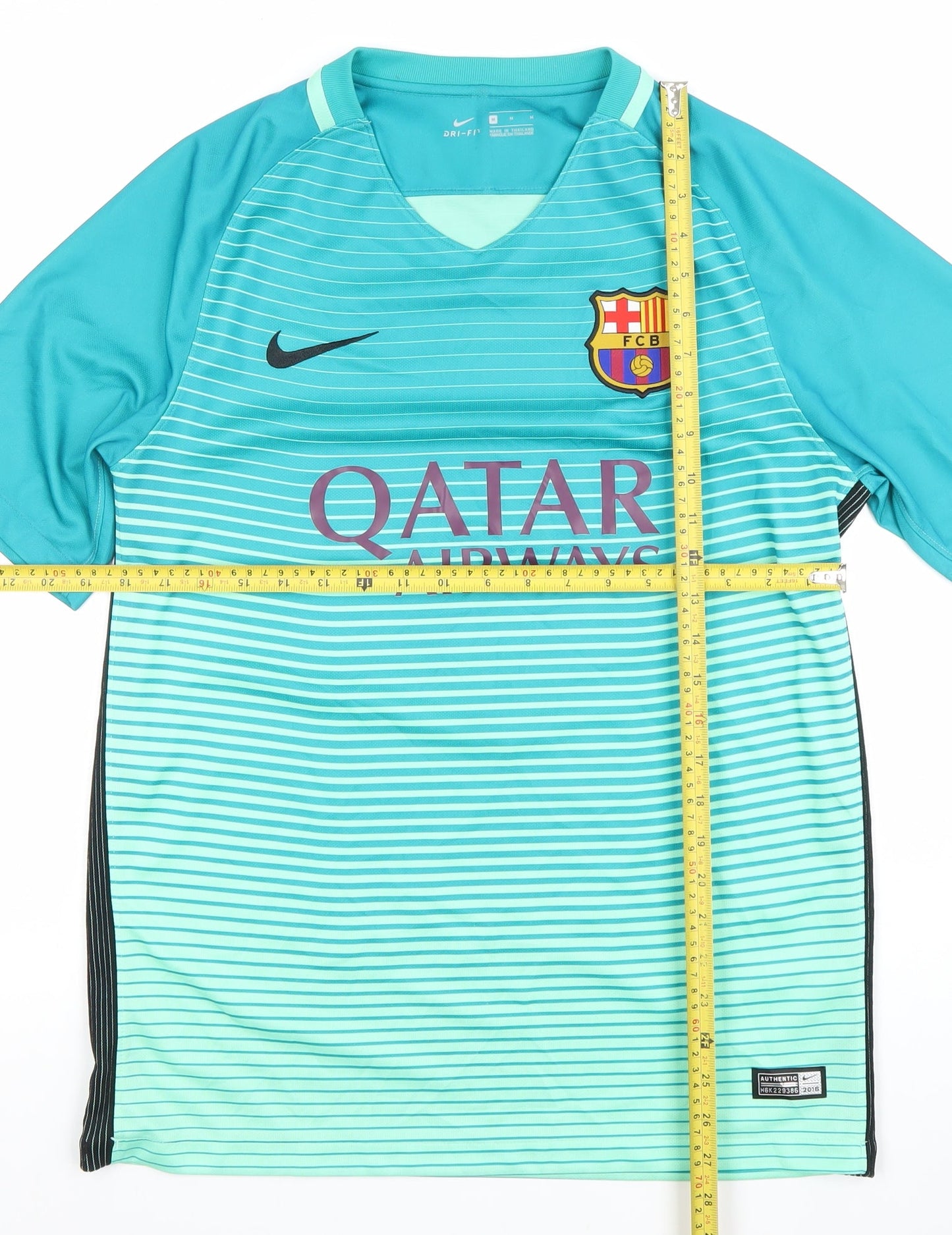 Nike Men's Blue Barcelona Football Jersey Shirt M