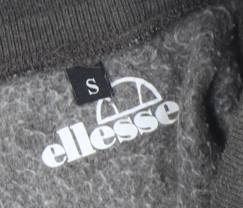 Ellesse Men's Grey Jogger Sweatpants S Regular Fit Activewear Trousers