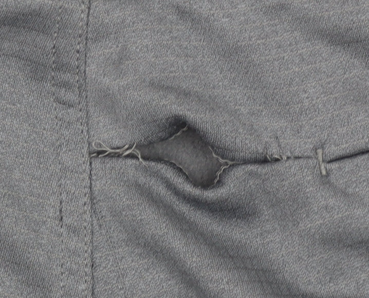 The North Face Mens Grey XL Athletic Shorts Polyester Blend Gym