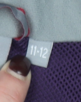 Peter Storm Girls Purple Waterproof Hooded Rain Coat Jacket 11-12 Years