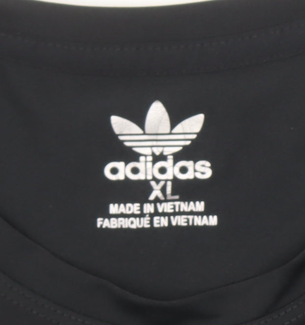 Adidas Womens Black XL Sleeveless Climalite Tank Top