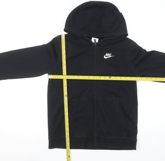 Boys UK Size L Nike Black Full Zip Hoodie