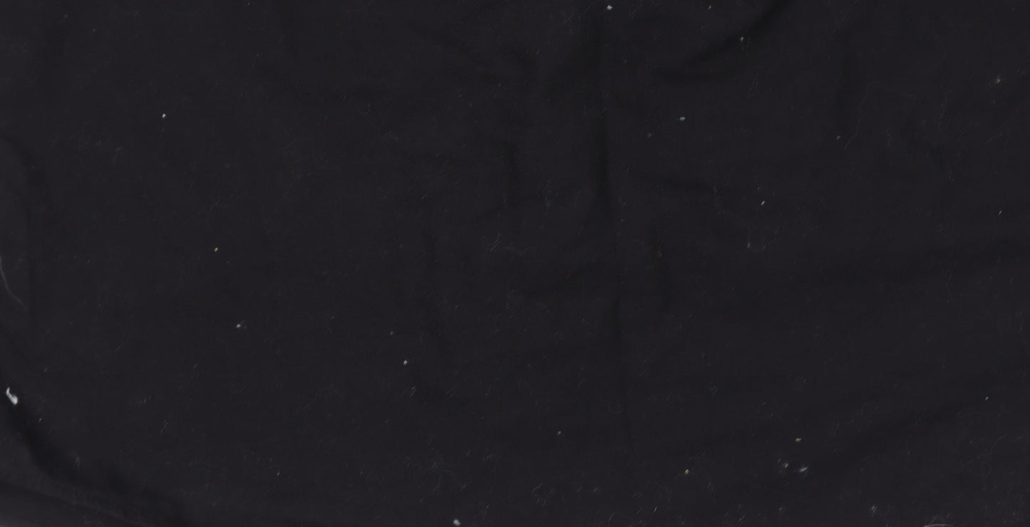 Paul Galvin Men’s Black Cotton Band Collar Long Sleeve Casual Shirt L