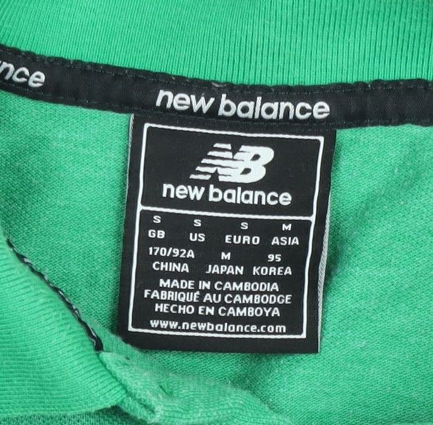 New Balance Men's Green Ireland Polo Shirt Size S Football Sportswear