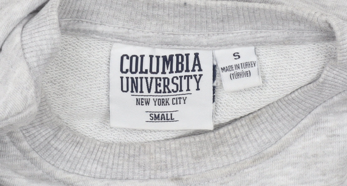 Columbia University Grey Graphic Sweatshirt Women S Crew Neck Pullover