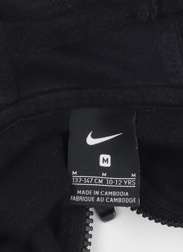 Boys UK Size 10-12 Years Nike Black Full Zip Hoodie