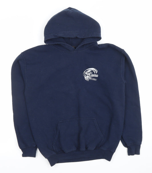 Boys UK Size L O'Neill Blue Pullover Hoodie