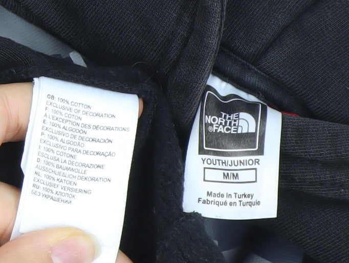 Boys UK Size M The North Face Black Pullover Hoodie