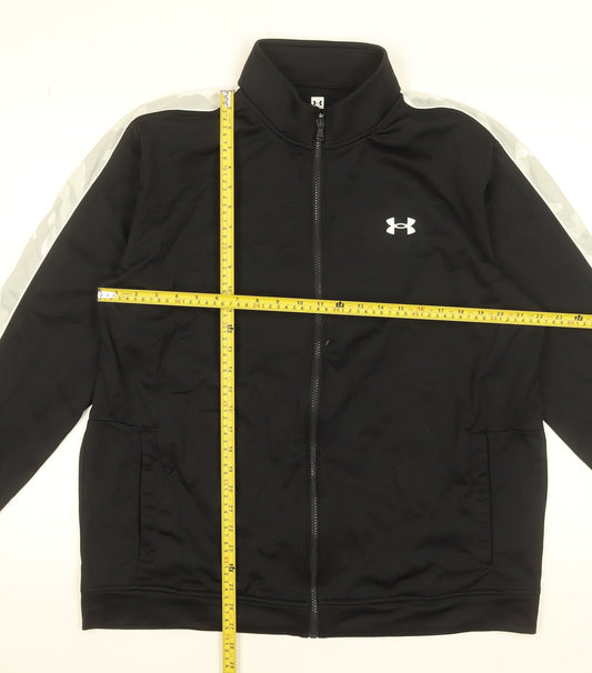 Under Armour Men’s Black 2XL Full Zip Sweatshirt Jacket