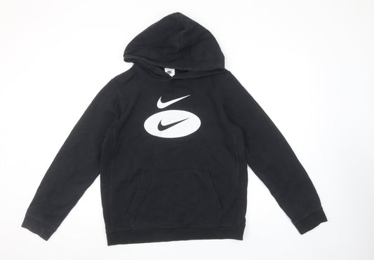 Boys UK Size XL Nike Black Pullover Hoodie