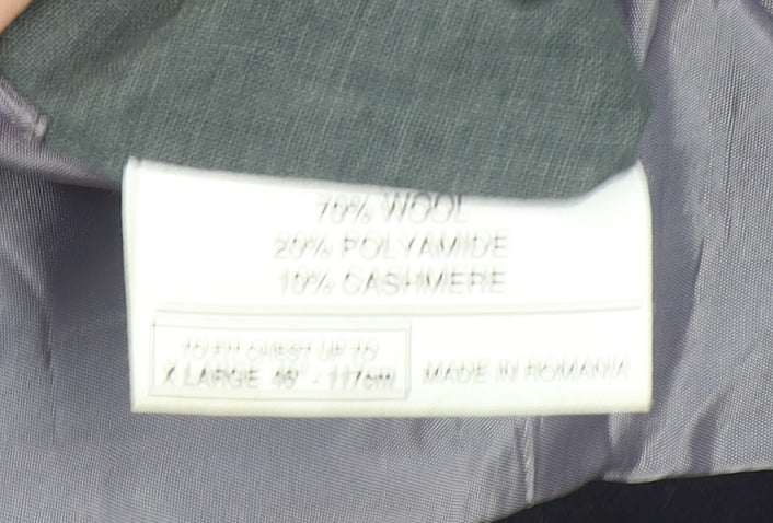 Debenhams Classics Men's Blue Wool Cashmere Blazer Jacket XL 46R