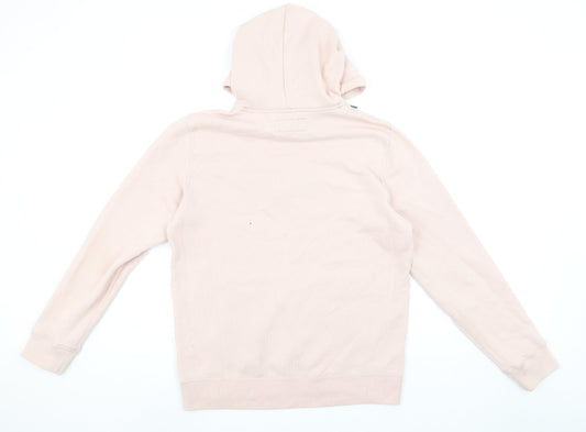 Abercrombie & Fitch Women's Beige Pullover Hoodie S Soft Fleece