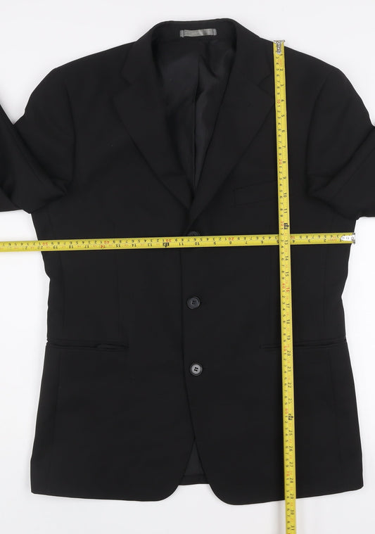 Mens UK Size 38 Taylor & Wright Regular Black Suit Jacket