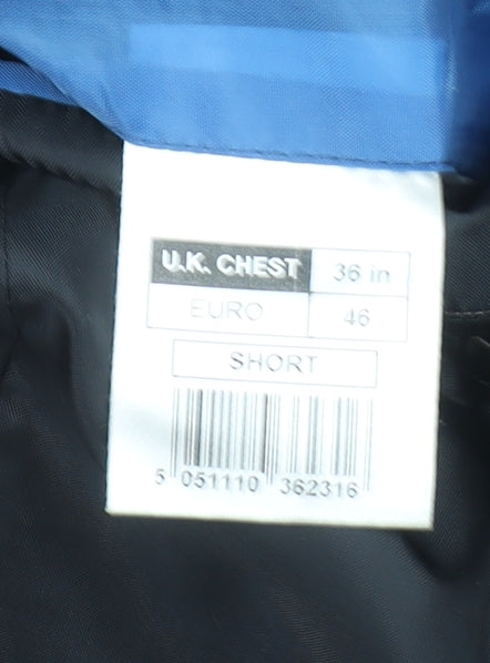 Mens UK Size 36 Burton Regular Black Suit Jacket