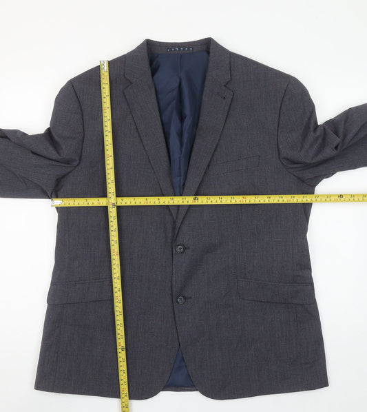 Taylor & Wright Men's Grey 44S Tailored Suit Jacket Short