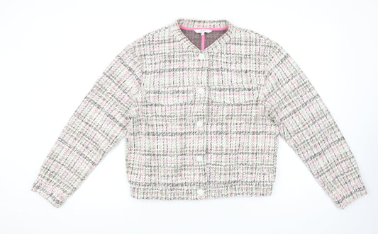 Womens UK Size 14 NEXT Multicoloured Basic Jacket