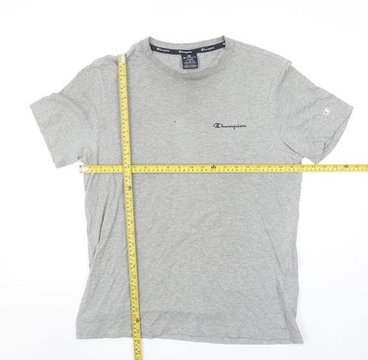 Mens UK Size L Champion Grey T-Shirt