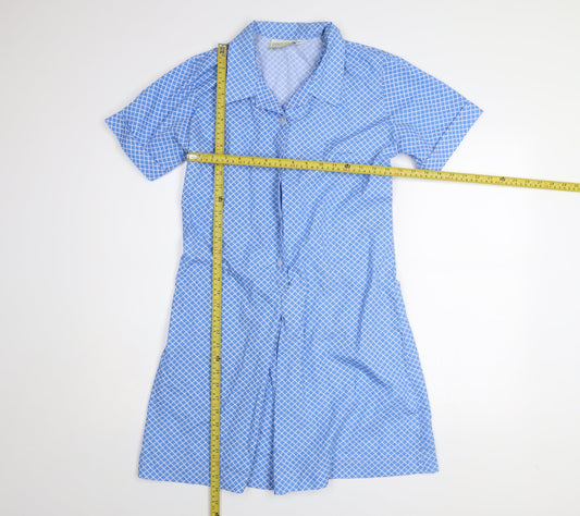 Womens UK Size 10 Denby Dale Shirt Dress