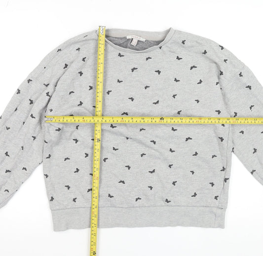Womens UK Size XL Esprit Grey Pullover Sweatshirt