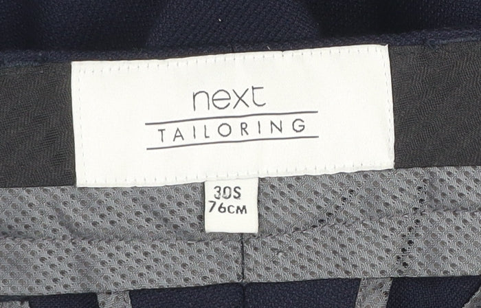 Next Men’s Blue Slim Fit Dress Pants Trousers 30S