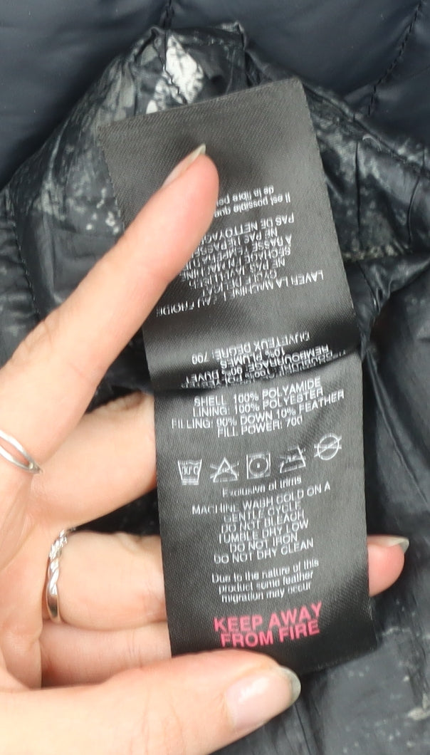 All Terrain by Tog Twenty Four Men’s Black Puffer Jacket M Hooded Insulated