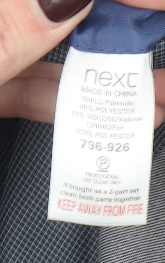 Mens UK Size 40 NEXT Regular Grey Suit Jacket